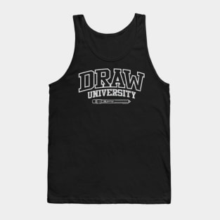 Draw University Tank Top